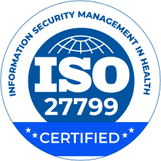 ISO 27799 certified